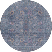 Dalyn Solace SL9 Denim Area Round Rug Dalyn Solace SL9 Denim Area Round Rug