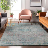 Dalyn Tabrook TB1 Sky Area Rug Room Scene