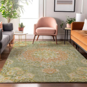 Dalyn Tabrook TB11 Aloe Area Rug Room Scene Dalyn Tabrook TB11 Aloe Area Rug Room Scene