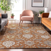 Dalyn Tabrook TB4 Copper Area Rug Room Scene Dalyn Tabrook TB4 Copper Area Rug Room Scene