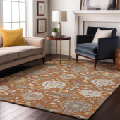 Dalyn Tabrook TB4 Copper Area Rug Room Scene 2 Dalyn Tabrook TB4 Copper Area Rug Room Scene 2