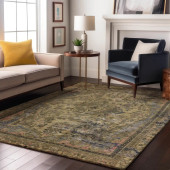 Dalyn Tabrook TB8 Tan Area Rug Room Scene 2