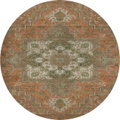Dalyn Tabrook TB9 Rust Area Round Rug