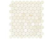Marble 1.25 Penny Round Mosaic Honed 5001-0261-0 Avorio Crema Tile Marble 1.25 Penny Round Mosaic Honed 5001-0261-0 Avorio Crema Tile
