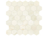 Marble 2" Hex Mosaic Honed 5001-0257-0 Avorio Crema Tile
