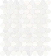 Marble 1.25 Penny Round Mosaic Dolomite Honed 5001-0283-0 Cosmo Lumino Tile Marble 1.25 Penny Round Mosaic Dolomite Honed 5001-0283-0 Cosmo Lumino Tile