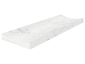 Marble 4X12 Fluto Honed 5000-0350-0 Eterna Bianco Tile