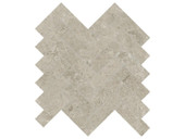 Marble 1X4 Herringbone Mosaic Honed 5001-0309-0 Ritz Gray Tile