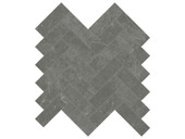 Marble 1X4 Herringbone Mosaic Polished 5001-0319-0 Stark Carbon Tile