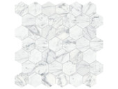 Marble 2" Hex Mosaic Honed 5001-0277-0 Virtue Bianco Tile