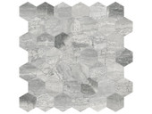 Marble 2" Hex Mosaic Honed 5001-0324-0 Volcana Notte Tile Marble 2" Hex Mosaic Honed 5001-0324-0 Volcana Notte Tile