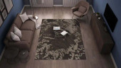 Dalyn Integra In116 Brushstrokes Erosion Area Rug Room Scene