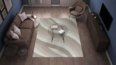 Dalyn Integra In268 Cascade Dawn Area Rug Room Scene
