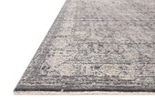 Alie ALE-03 Charcoal Dove Area Rug - Amber Lewis x Loloi Corner Alie ALE-03 Charcoal Dove Area Rug - Amber Lewis x Loloi Corner