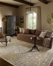 Honora HON-02 Slate Beige Area Rug - Amber Lewis x Loloi