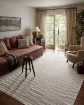 Malibu MAB-03 Ivory Dove Area Rug - Amber Lewis x Loloi Room Scene Malibu MAB-03 Ivory Dove Area Rug - Amber Lewis x Loloi Room Scene