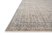 Blake BLA-04 Beige Denim Area Rug - Angela Rose x Loloi Corner