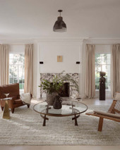 Dana DNA-01 Sand Area Rug - Brigette Romanek x Loloi Room Scene Dana DNA-01 Sand Area Rug - Brigette Romanek x Loloi Room Scene