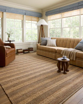 Judy JUD-06 Natural Chocolate Area Rug - Chris Loves Julia x Loloi Room Scene Judy JUD-06 Natural Chocolate Area Rug - Chris Loves Julia x Loloi Room Scene