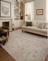Louisa LOI-01 Oatmeal Stone Area Rug - Chris Loves Julia x Loloi Room Scene Louisa LOI-01 Oatmeal Stone Area Rug - Chris Loves Julia x Loloi Room Scene