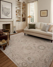 Louisa LOI-02 Oatmeal Slate Area Rug - Chris Loves Julia x Loloi Room Scene Louisa LOI-02 Oatmeal Slate Area Rug - Chris Loves Julia x Loloi Room Scene