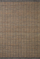 Cornwall CRN-01 Charcoal Natural Area Rug - Jean Stoffer x Loloi