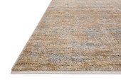 Katherine KES-04 Copper Steel Area Rug - Jean Stoffer x Loloi Corner