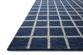 Polly POL-05 Navy Silver Area Rug - Chris Loves Julia x Loloi Corner Polly POL-05 Navy Silver Area Rug - Chris Loves Julia x Loloi Corner