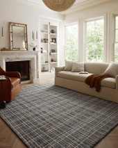 Polly POL-11 Graphite Pebble Area Rug - Chris Loves Julia x Loloi