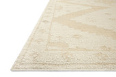 Loloi Alara ALR-03 Ivory Natural Area Rug Corner