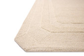 Loloi Clayton CLN-01 Oatmeal Area Rug Corner Loloi Clayton CLN-01 Oatmeal Area Rug Corner