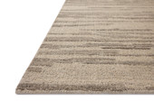 Loloi Hartley HRT-02 Silver Grey Area Rug Corner