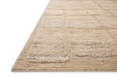 Loloi Hughes HUS-01 Natural Area Rug Corner Loloi Hughes HUS-01 Natural Area Rug Corner