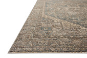 Loloi Priscilla PRL-04 Blue Bark Area Rug Corner