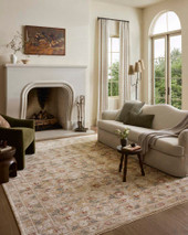 Loloi II Clarisse CLS-01 Sand Multi Area Rug Room Scene