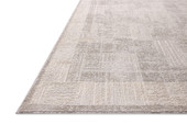 Loloi II Hollis HOL-04 Smoke Mist Area Rug Corner