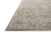 Loloi II Tabitha TAI-04 Slate Natural Area Rug Corner