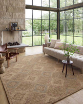 Loloi II Varena VAR-02 Berry Multi Area Rug Room Scene
