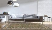 Ancient Garden 57078-4444 Green/Ivory (44 Green) Area Rug by Dynamic Rugs Room Scene Ancient Garden 57078-4444 Green/Ivory (44 Green) Area Rug by Dynamic Rugs Room Scene