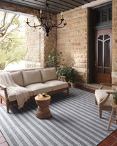 Charlie CHE-01 Dove Charcoal Area Rug - Magnolia Home by Joanna Gaines Room Scene Charlie CHE-01 Dove Charcoal Area Rug - Magnolia Home by Joanna Gaines Room Scene