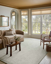 Henley HNY-01 Ivory Spa Area Rug - Magnolia Home by Joanna Gaines Room Scene Henley HNY-01 Ivory Spa Area Rug - Magnolia Home by Joanna Gaines Room Scene