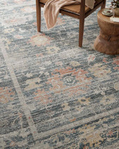 Millie MIE-01 Blue Multi Area Rug - Magnolia Home by Joanna Gaines Millie MIE-01 Blue Multi Area Rug - Magnolia Home by Joanna Gaines