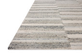 Rae RAE-02 Stone Ivory Area Rug - Magnolia Home by Joanna Gaines Corner Rae RAE-02 Stone Ivory Area Rug - Magnolia Home by Joanna Gaines Corner