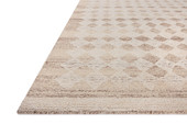 Rae RAE-04 Natural Ivory Area Rug - Magnolia Home by Joanna Gaines Corner Rae RAE-04 Natural Ivory Area Rug - Magnolia Home by Joanna Gaines Corner