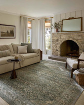 Wimberly WYM-02 Tobacco Rust Area Rug - Magnolia Home by Joanna
