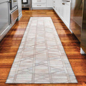 Dalyn Durango SS4 Linen Area Rug Runner Room Scene