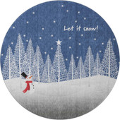 Dalyn Merry & Bright MY12 Navy Area Round Rug