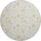 Dalyn Merry & Bright MY25 Ivory Area Round Rug Dalyn Merry & Bright MY25 Ivory Area Round Rug