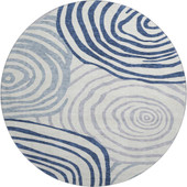 Dalyn Neo NO10 Blue Area Round Rug
