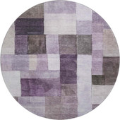 Dalyn Neo NO15 Eggplant Area Round Rug